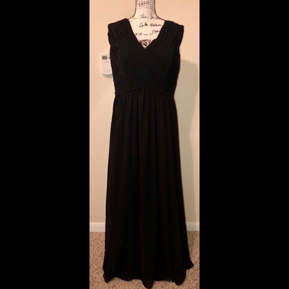 Black Bridesmaid Dress